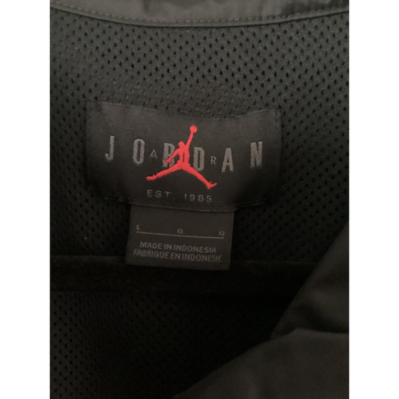 Jordan Flight MVP Men’s Jacket Size: Large Color: Black - Picture 8 of 12
